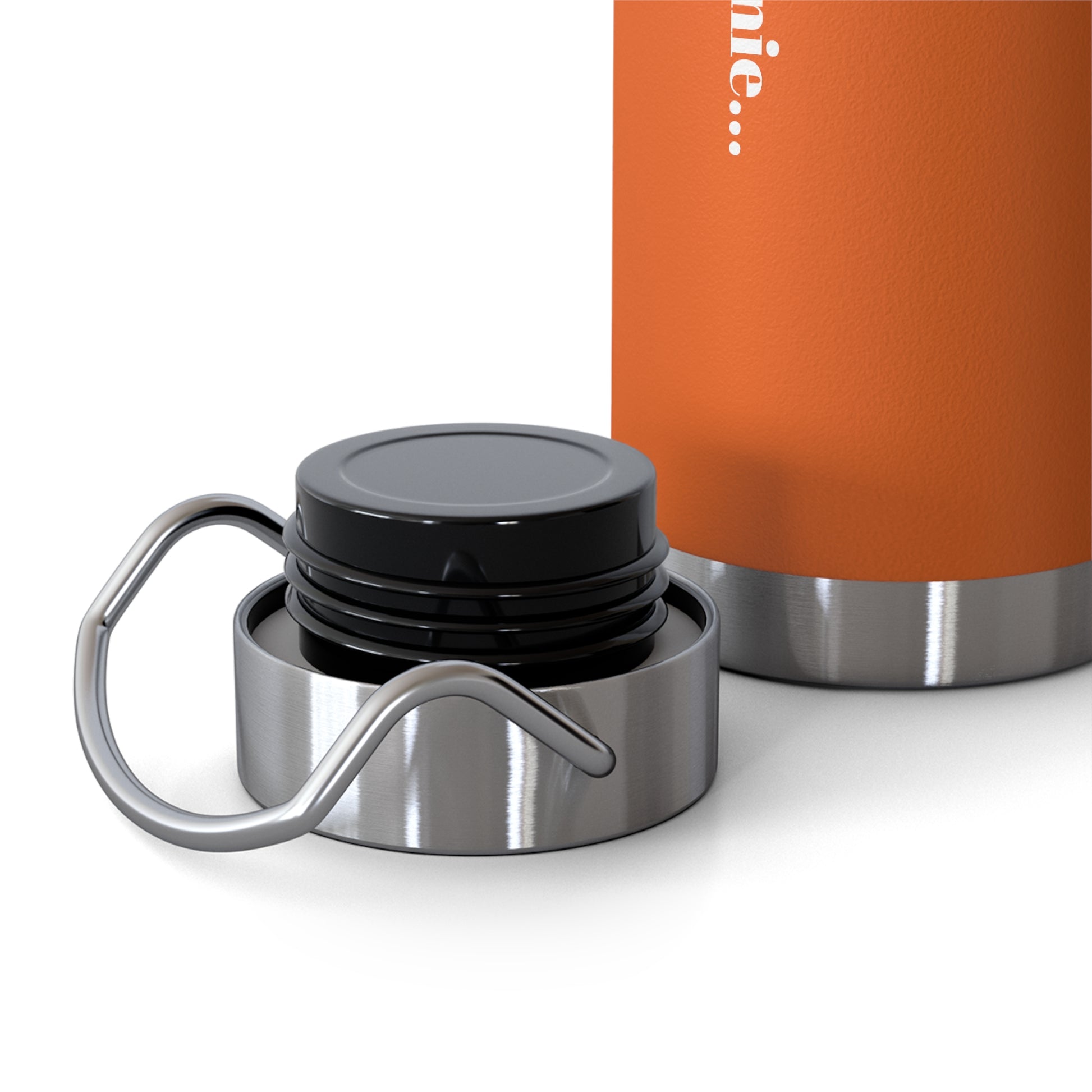 Inspirational Copper Vacuum Insulated Bottle - 22oz, Motivational Water Bottle, Travel Mug, Gift for Her, Eco-Friendly Bottle