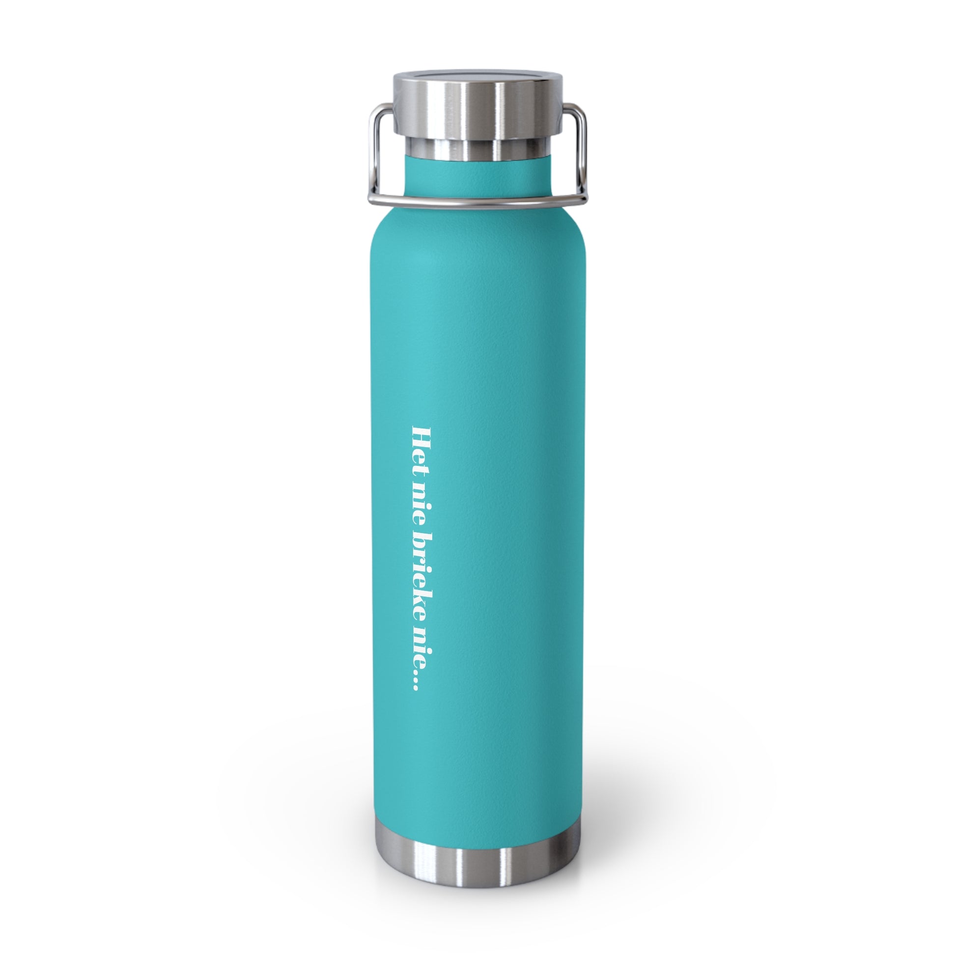 Inspirational Copper Vacuum Insulated Bottle - 22oz, Motivational Water Bottle, Travel Mug, Gift for Her, Eco-Friendly Bottle