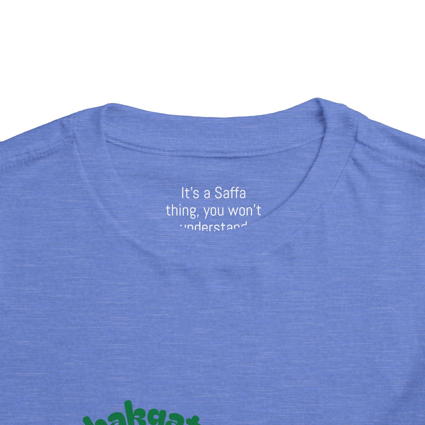 Bakgat Boytjie Toddler Tee – “Made in RSA, Running on Coke & Chutney”