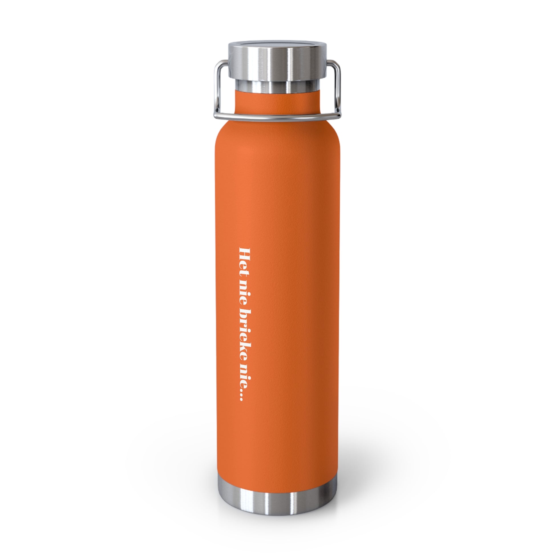 Inspirational Copper Vacuum Insulated Bottle - 22oz, Motivational Water Bottle, Travel Mug, Gift for Her, Eco-Friendly Bottle