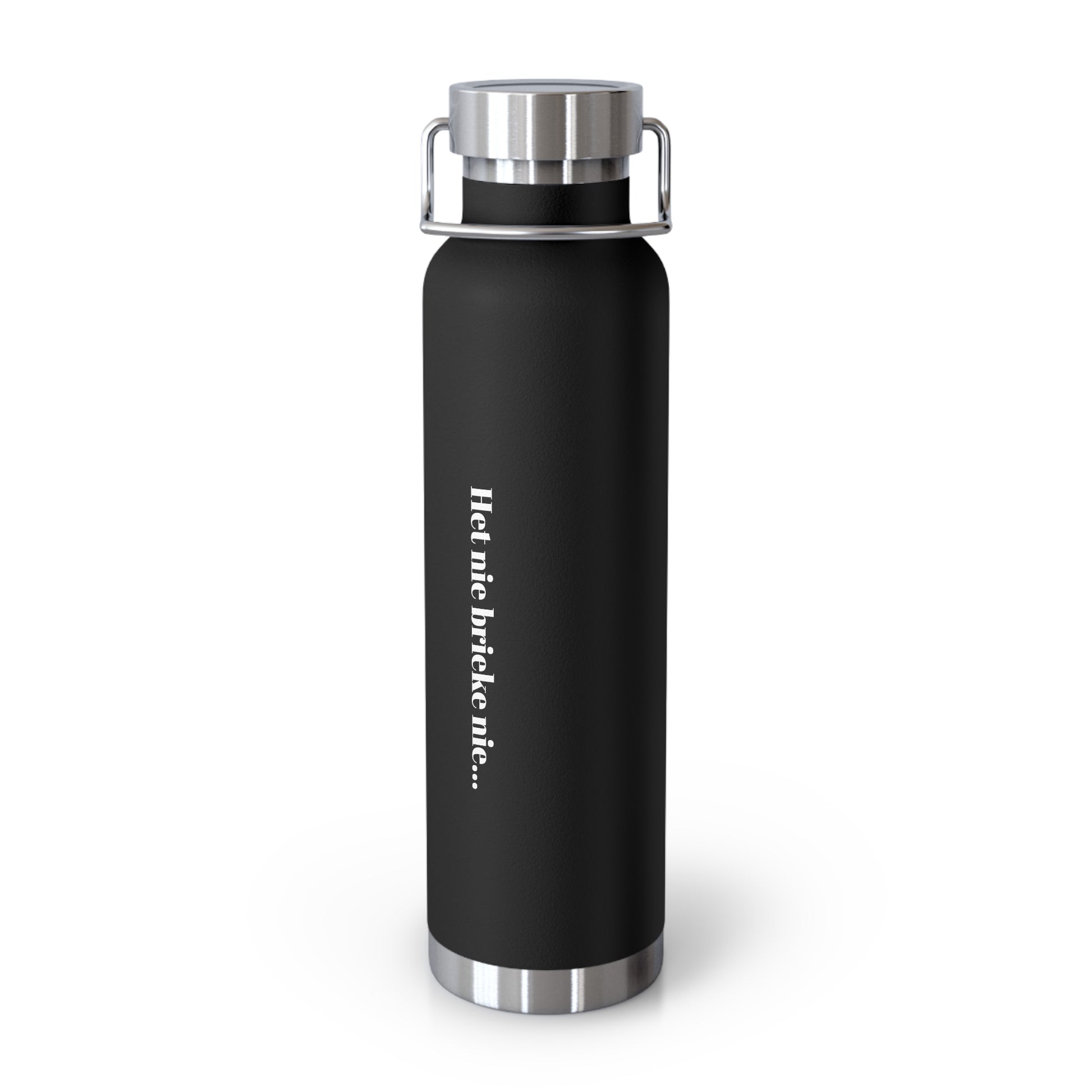 Inspirational Copper Vacuum Insulated Bottle - 22oz, Motivational Water Bottle, Travel Mug, Gift for Her, Eco-Friendly Bottle