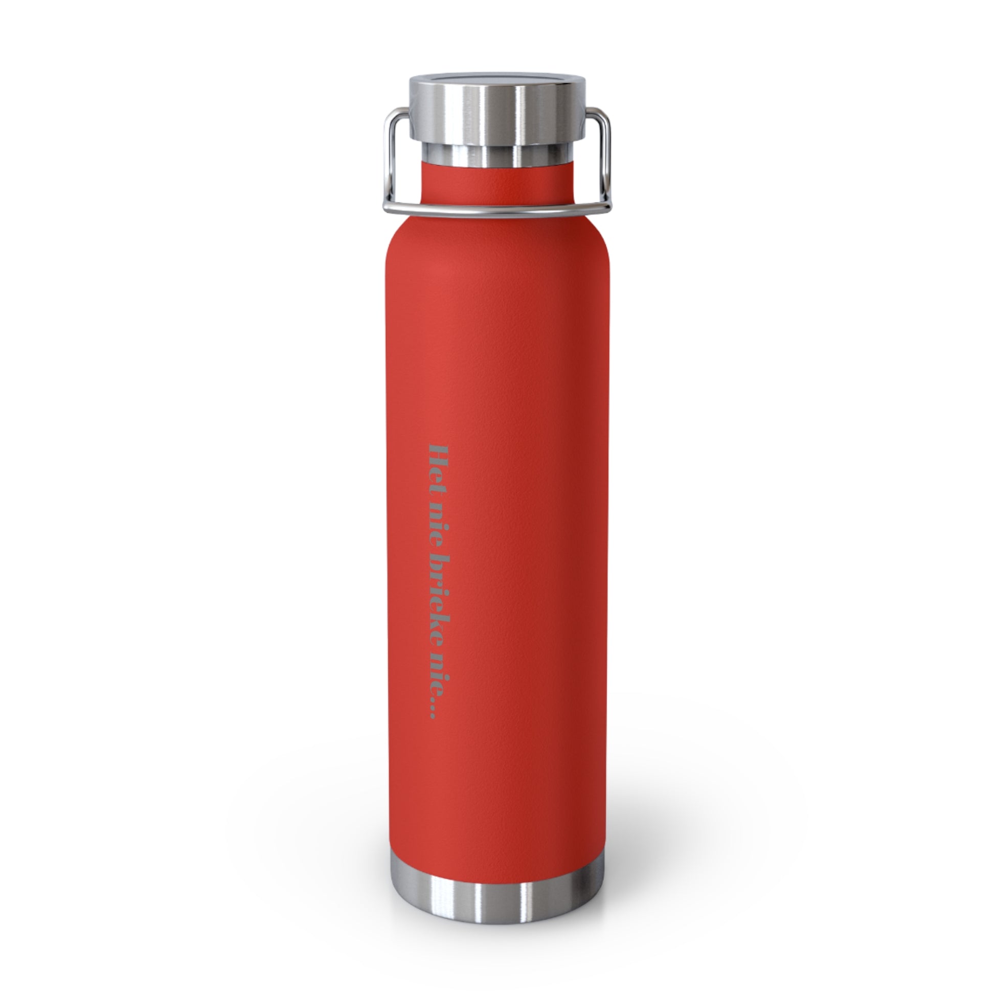 Inspirational Copper Vacuum Insulated Bottle - 22oz, Motivational Water Bottle, Travel Mug, Gift for Her, Eco-Friendly Bottle