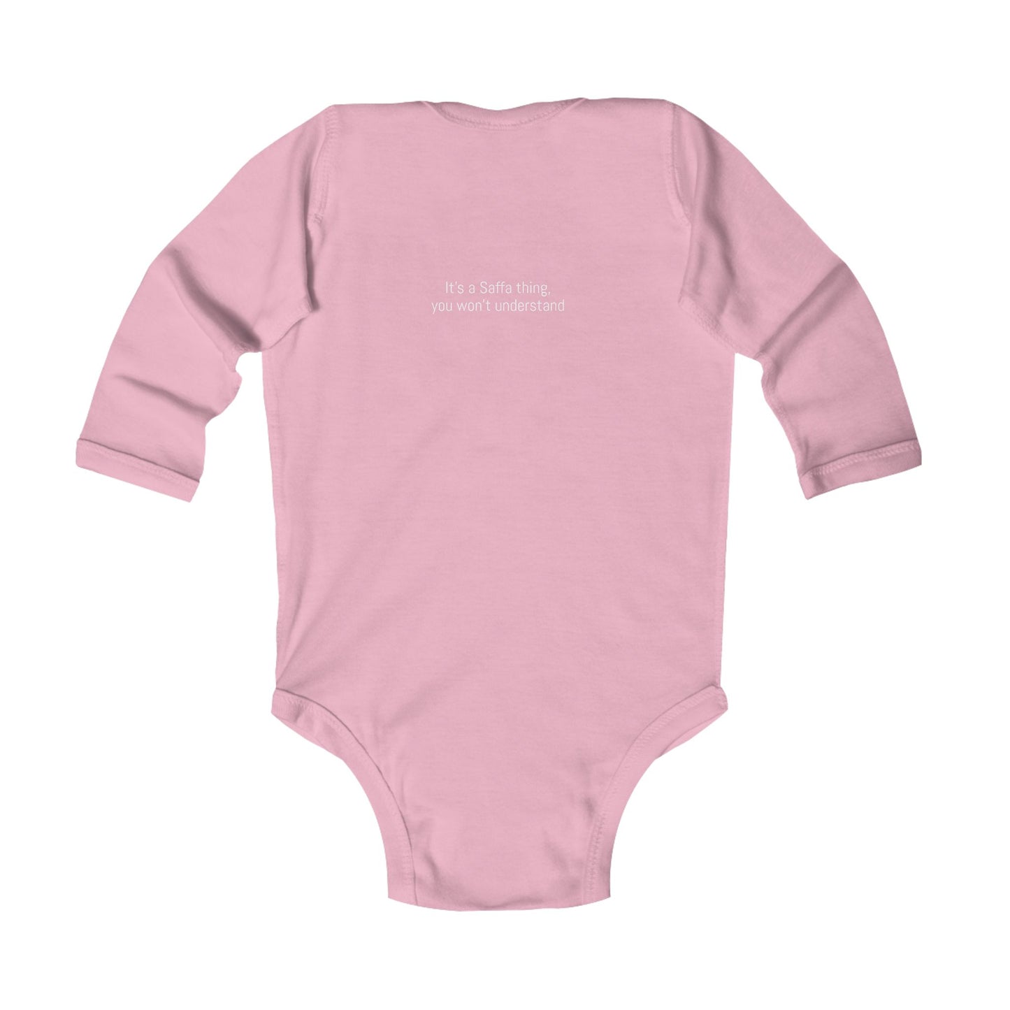 'Bosveld Baba' Pink Leopard Print - Longe Sleeve Onesie