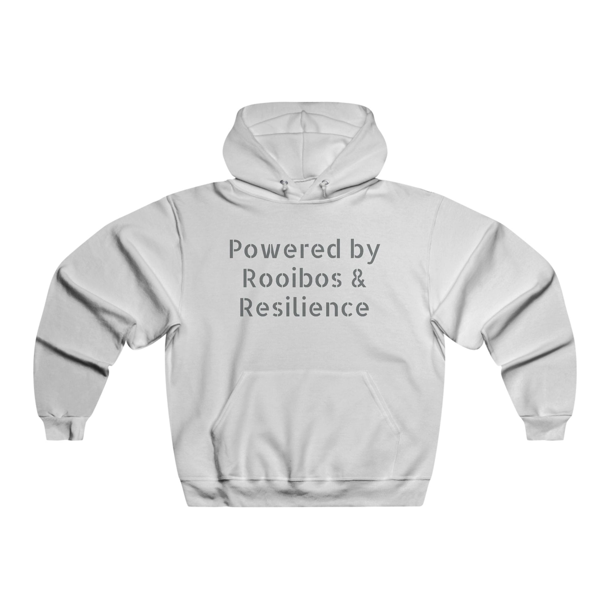 Powered by Rooibos & Resilience Hoodie, Proudly South African Expat Style | Mzansi Magic Meets Everyday Comfort| Motivational Sweatshirt, Gift for Tea Lovers, Cozy Apparel for Relaxation, Inspirational Menswear