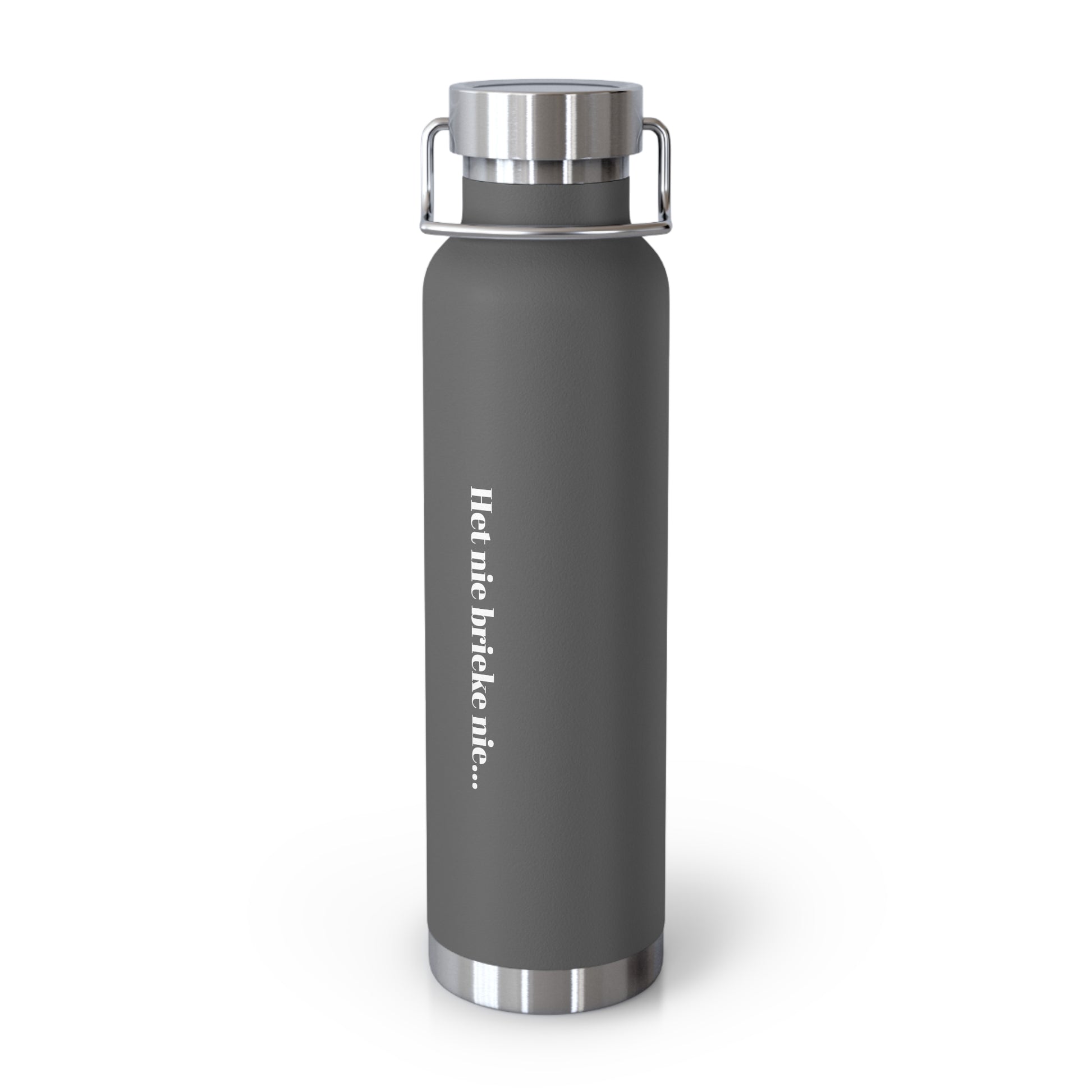 Inspirational Copper Vacuum Insulated Bottle - 22oz, Motivational Water Bottle, Travel Mug, Gift for Her, Eco-Friendly Bottle