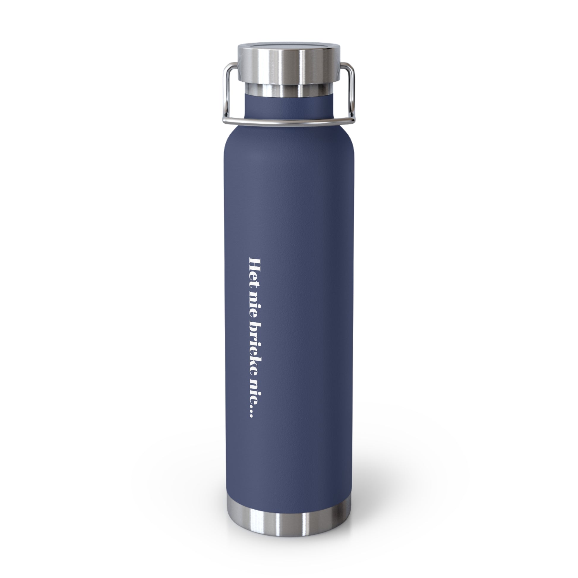 Inspirational Copper Vacuum Insulated Bottle - 22oz, Motivational Water Bottle, Travel Mug, Gift for Her, Eco-Friendly Bottle