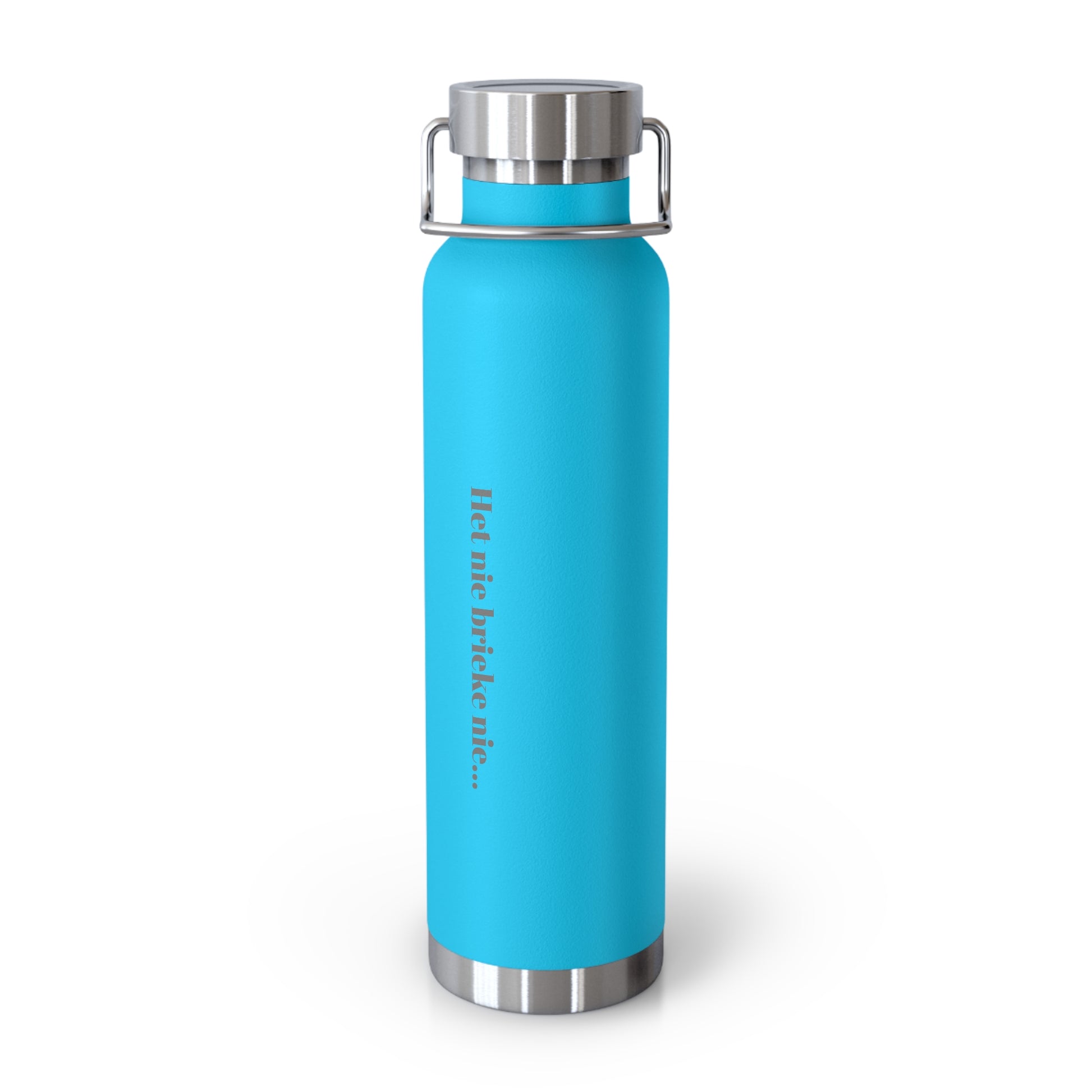 Inspirational Copper Vacuum Insulated Bottle - 22oz, Motivational Water Bottle, Travel Mug, Gift for Her, Eco-Friendly Bottle
