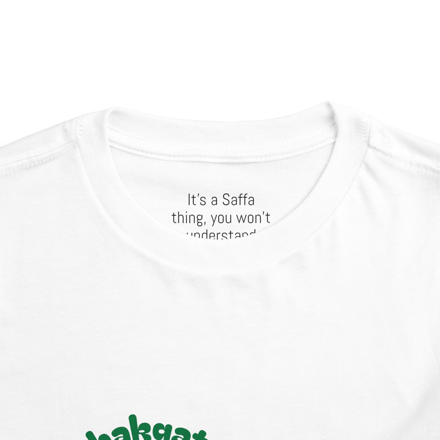 Bakgat Boytjie Toddler Tee – “Made in RSA, Running on Coke & Chutney”