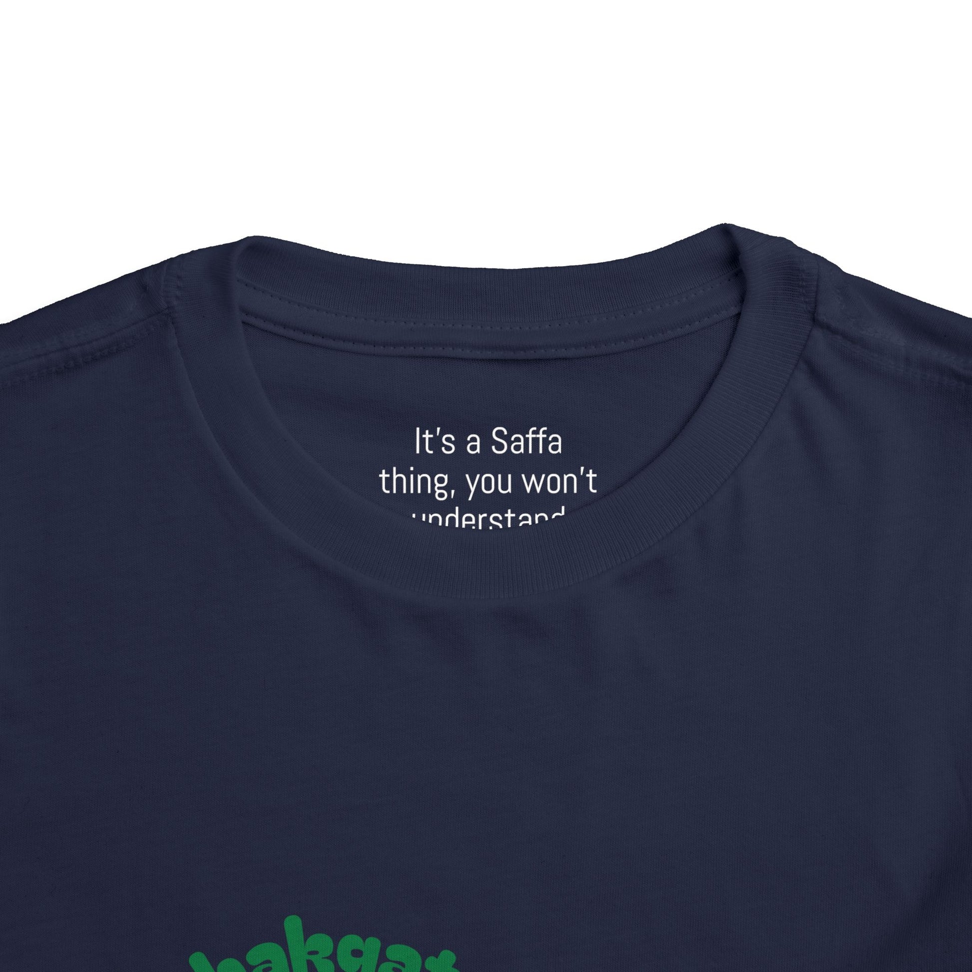 Bakgat Boytjie Toddler Tee – “Made in RSA, Running on Coke & Chutney” | Playful Short Sleeve Shirt for Little Legends