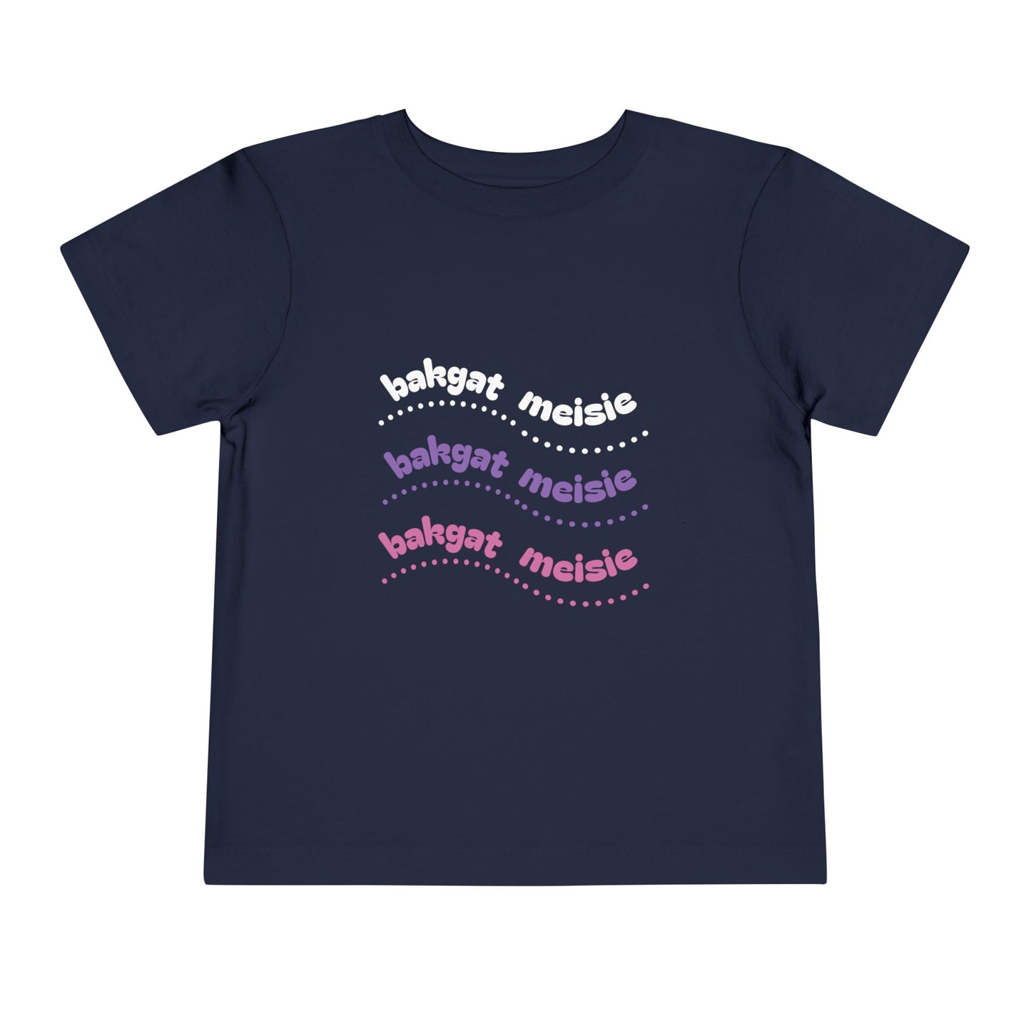 Bakgat Meisie Toddler Tee – “Made in RSA, Running on Coke & Chutney”