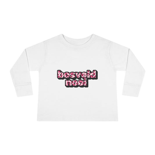 'Bosveld Nooi' - Toddler Long Sleeve Pink Leopard print