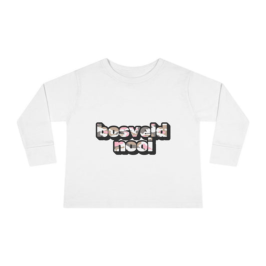 'Bosveld Nooi' - Toddler Long Sleeve Pink Camo