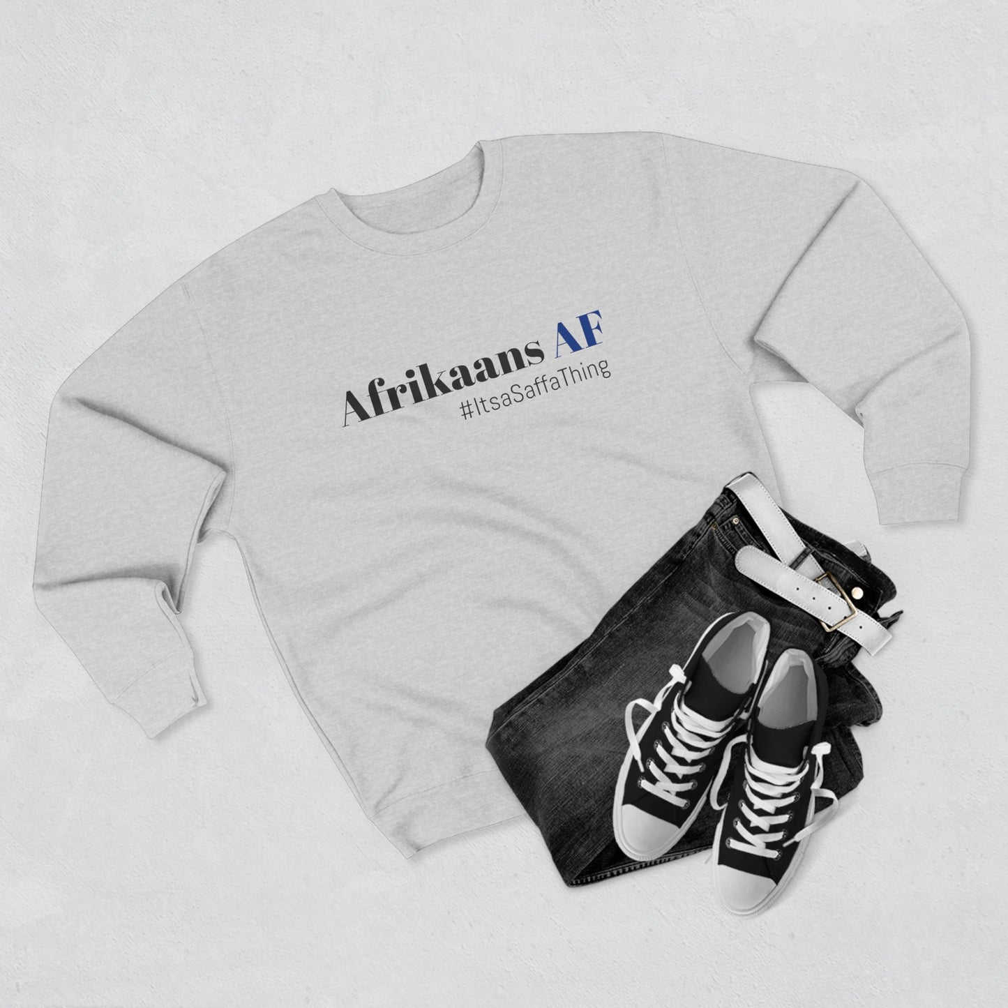 Afrikaans AF - Unisex Crewneck Sweatshirt