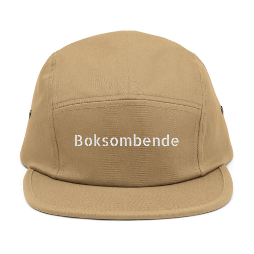Boksombende 5-Panel Cap – “Met ’n Kettie in die Sak” Edition | Embroidered Dad Hat | Saffa Throwback Style
