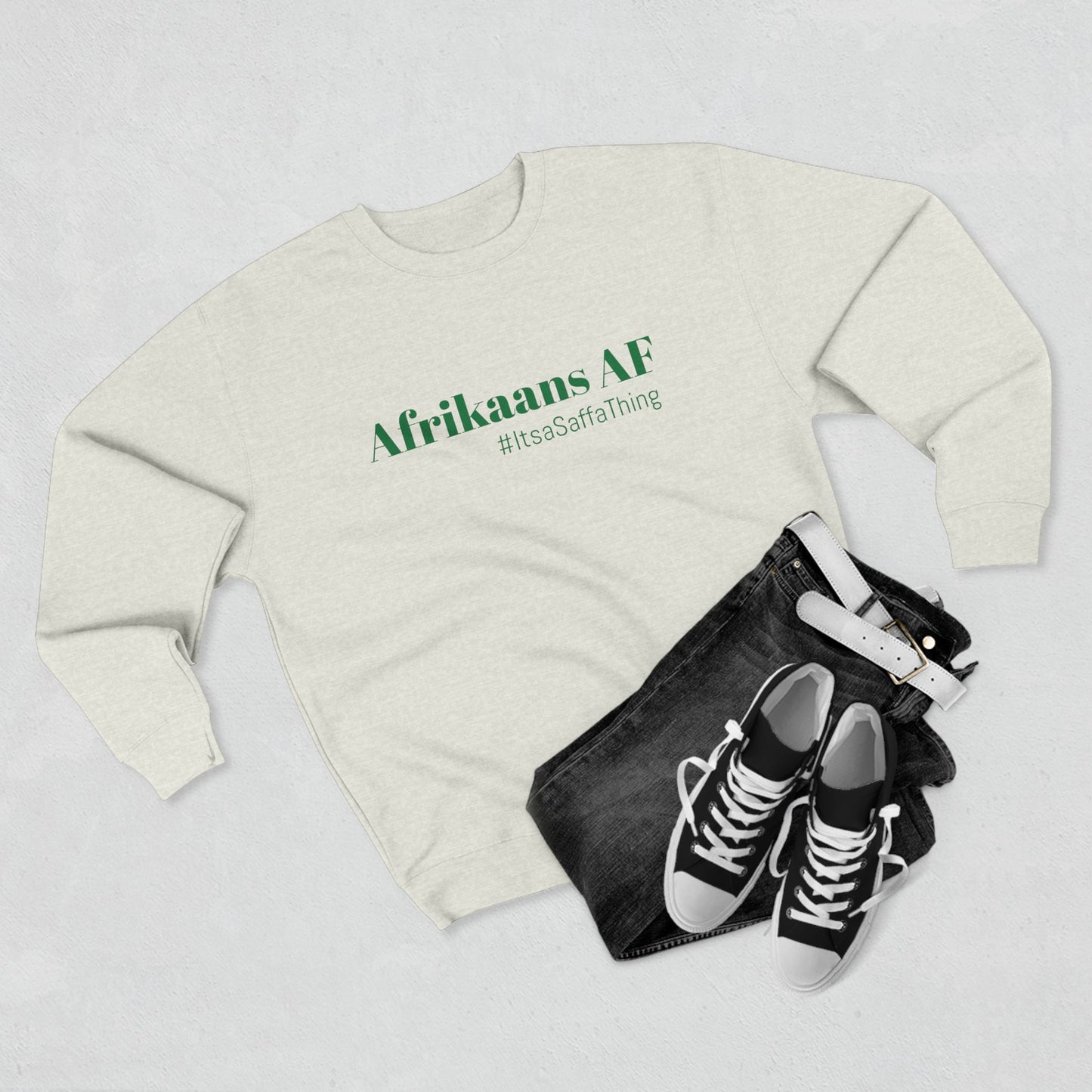 Afrikaans AF - Unisex Crewneck Sweatshirt