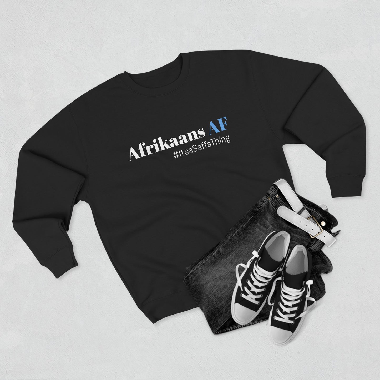 Afrikaans AF - Unisex Crewneck Sweatshirt